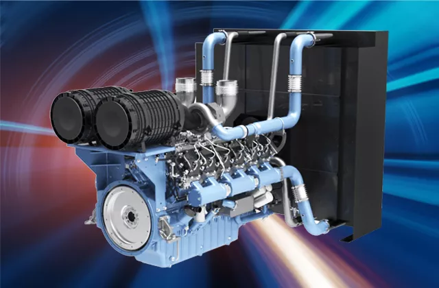 WEICHAI powered generator set